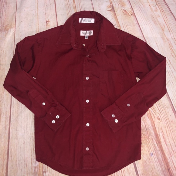 Van Heusen Other - Van heusen button front dress shirt kids size 8